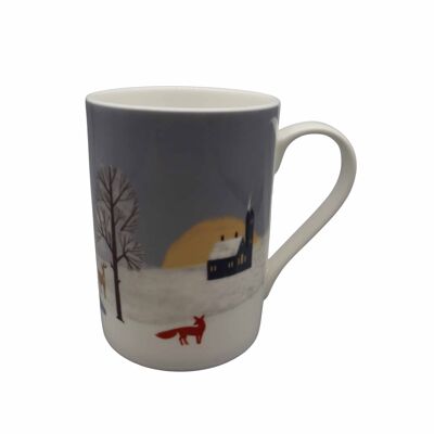 Tasse de 250 ml du jour du renard d'hiver