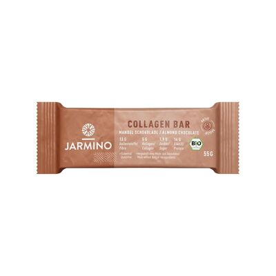 Collagen bar almond (12 pieces) (organic)