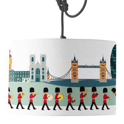 Changing of the Guard London Skyline Lamp Shade