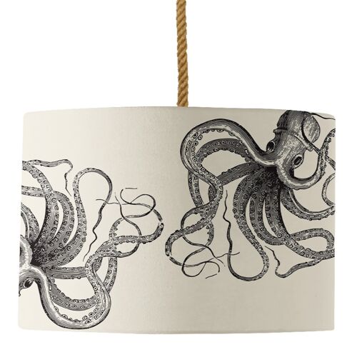 Kraken Can Can Lamp Shade (Off White)