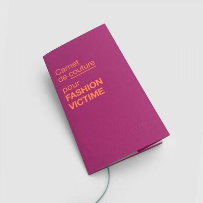 Sewing notebook for FASHION VICTIME