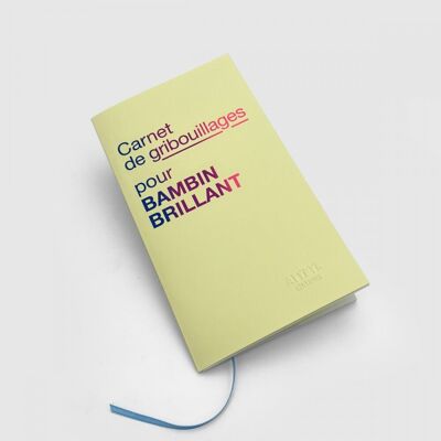 Carnet de gribouillages pour BAMBIN BRILLANT - Papier recyclé