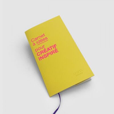 Idea notebook for INSPIRED CREATIVE
