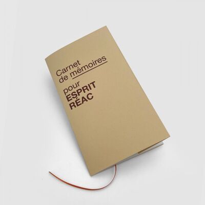 Libro de recuerdos para ESPRIT RÉAC - Papel reciclado