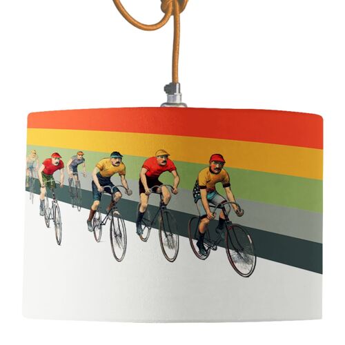 Cameron Vintage Cycling Lamp Shade