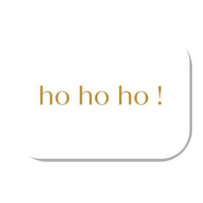 Mini tarjeta “¡HO HO HO!”