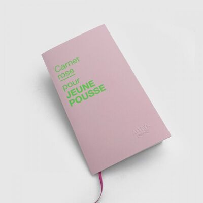 Pink notebook for YOUNG GROWTH