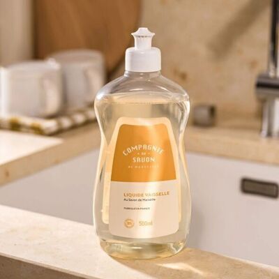 Dishwashing Liquid with Marseille Soap 500ml