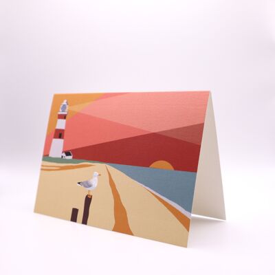 Lighthouse Greetings Card