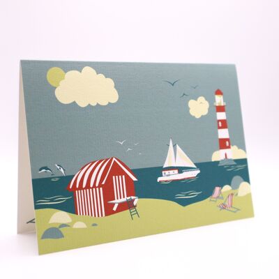 Charlie's Coast Greetings Card