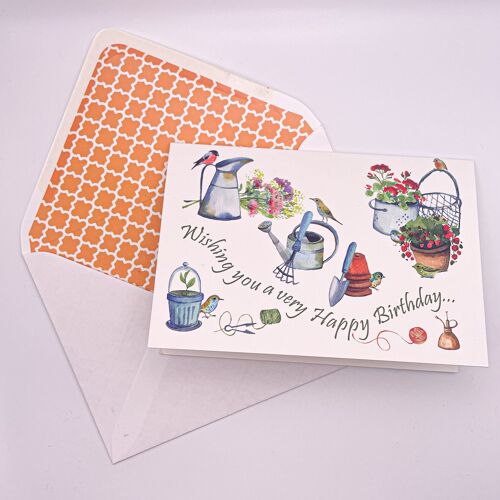 Gardener's Friend Birthday Card