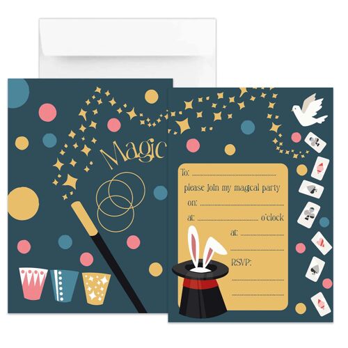 Magic Party Invitations