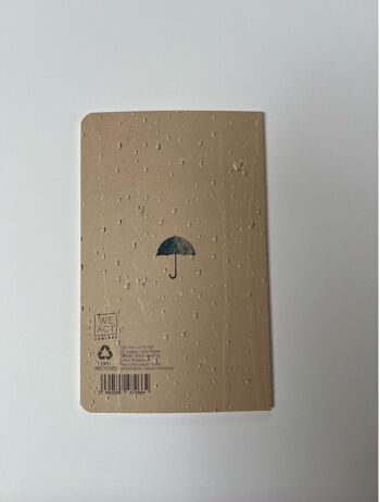 Dictionary Art Umbrella Notebook - Bloc-notes - Journal - (WAN23402) 4