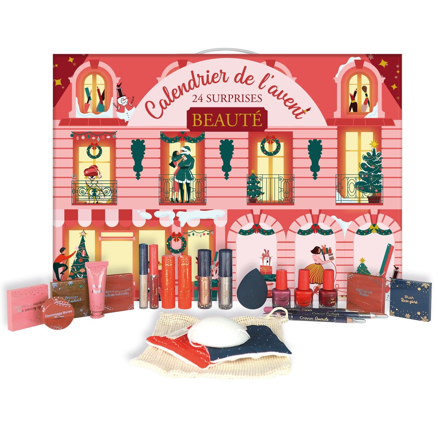 Advent Calendar 24 Cosmetic Accessories - FRENCH TENDANCE