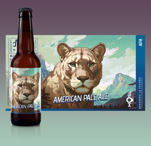 American Pale Ale, 6%/vol. 33cl