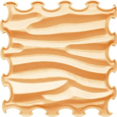 Ortoto Massaggio Sensoriale Tappetino Puzzle Sandy Waves Caramello Latte