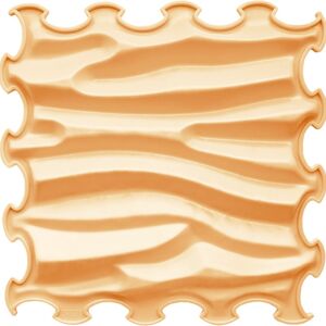 Tapis puzzle de massage sensoriel Ortoto Sandy Waves Lait Caramel