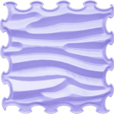 Ortoto Massaggio Sensoriale Tappetino Puzzle Sandy Waves Lavanda