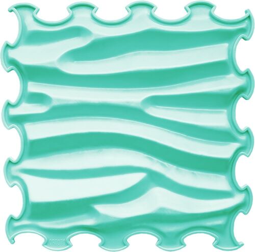 Ortoto Sensory Massage Puzzle Mat Sandy Waves Sea Turquoise