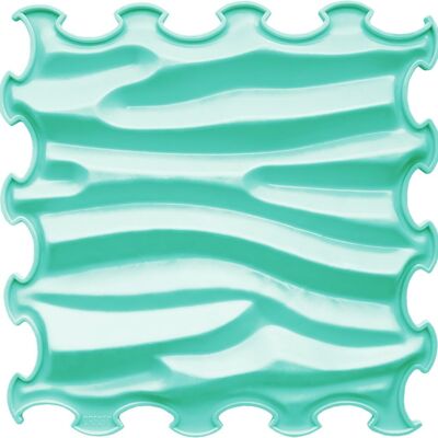 Ortoto Sensory Massage Puzzle Mat Sandy Waves Sea Turquoise