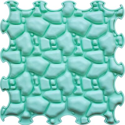 Ortoto Sensory Massage Puzzle Mat Stones Mint