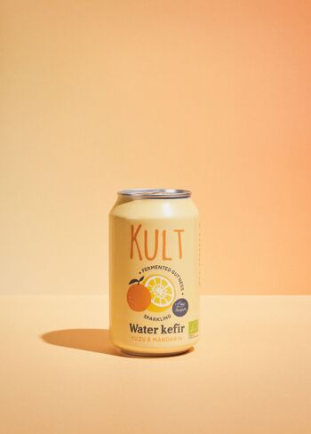 Kult Kéfir - Yuzu & Mandarine - Bio - 12 x 33 cL 2