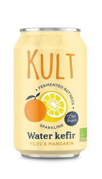 Kult Kéfir - Yuzu & Mandarine - Bio - 12 x 33 cL 3