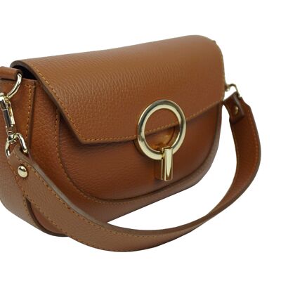 Small Gemma leather shoulder bag D5200