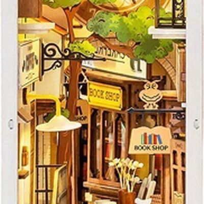 DIY Book Nook Buchstütze Sunshine Town, Robotime, TGB02, 18,5 x 10 x 24,2 cm