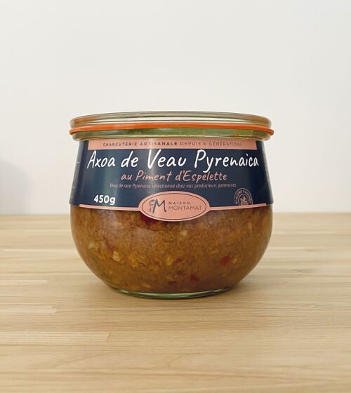 Axoa de veau Pyrenaica au piment d'Espelette