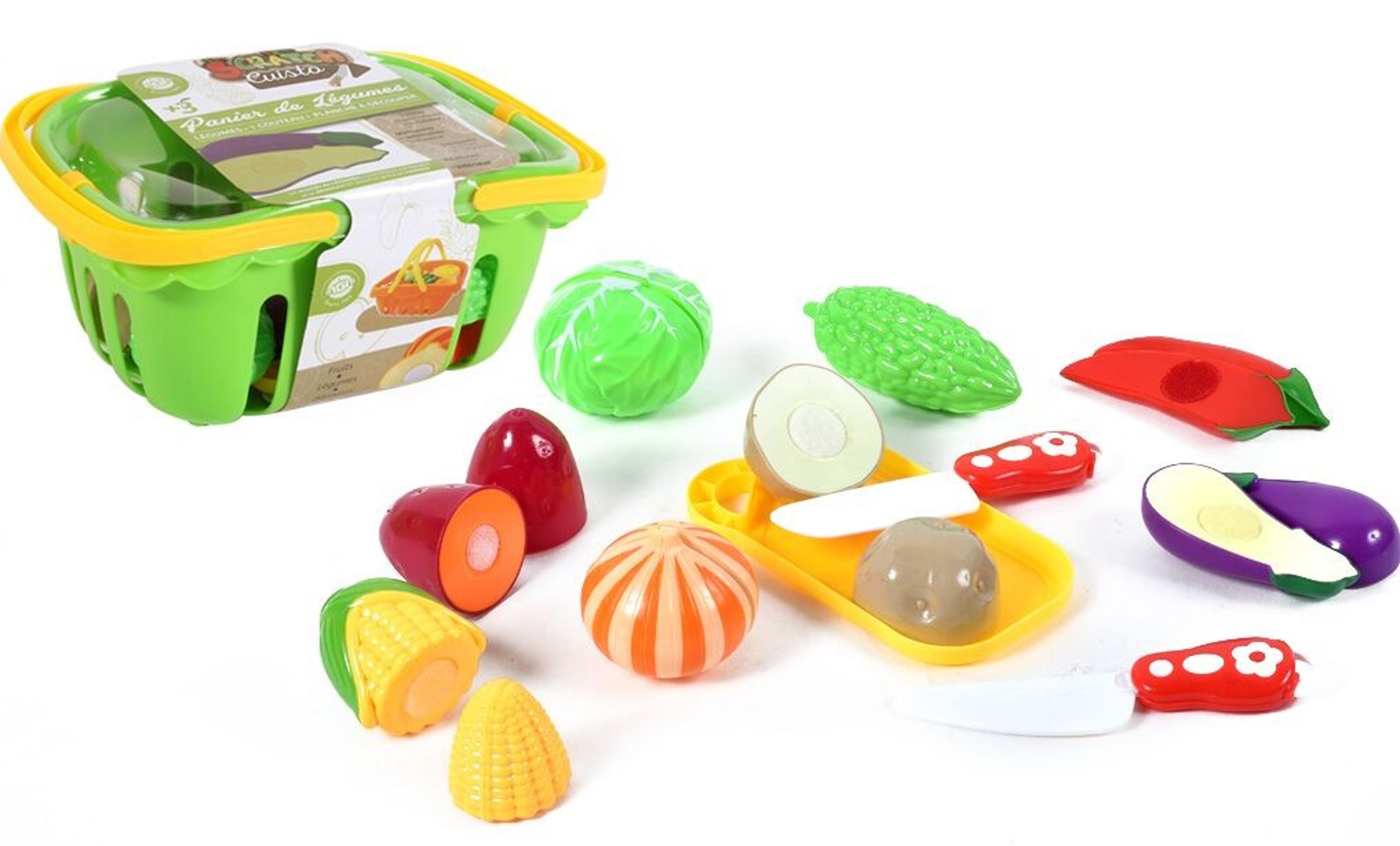 Fruits Légumes à découper Toy Velcro Cutting Vegetables Food Premier Age  Jouets pour petits 