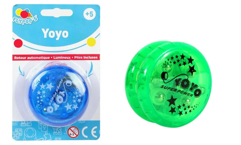 Jouet écologique Français Développement Dextérité Yoyo En Bois Planète Bois - Modèle Aléatoire, 6x6 Cm, Jouet Vintage Pour Enfant à Partir De 3 Ans
