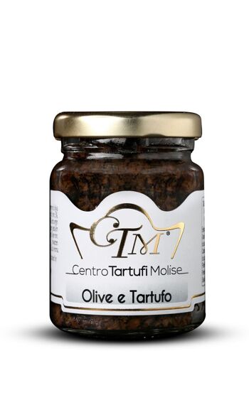Crème d'olives noires et truffe