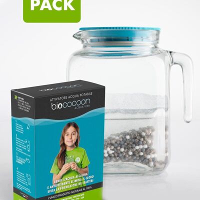 Acqua viva start pack - Water purifier and carafe