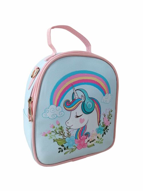 [ 12438-30 ] Cute Unicorn Backpack / Shoulder Bag for Girls