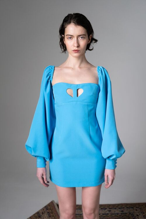 'Blue heart' dress