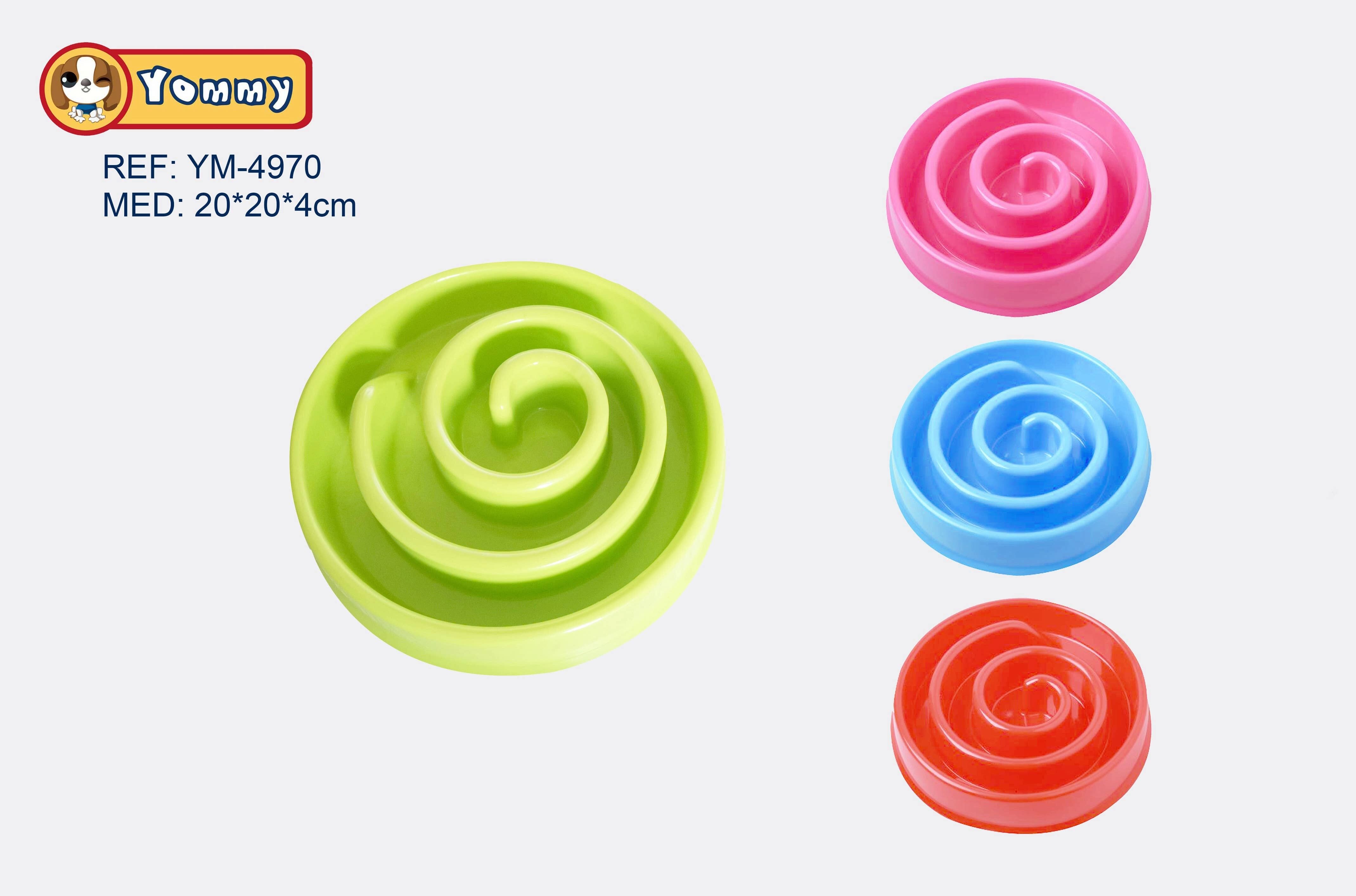 Comedero Para Comer Lento Con Dubijo Espiral