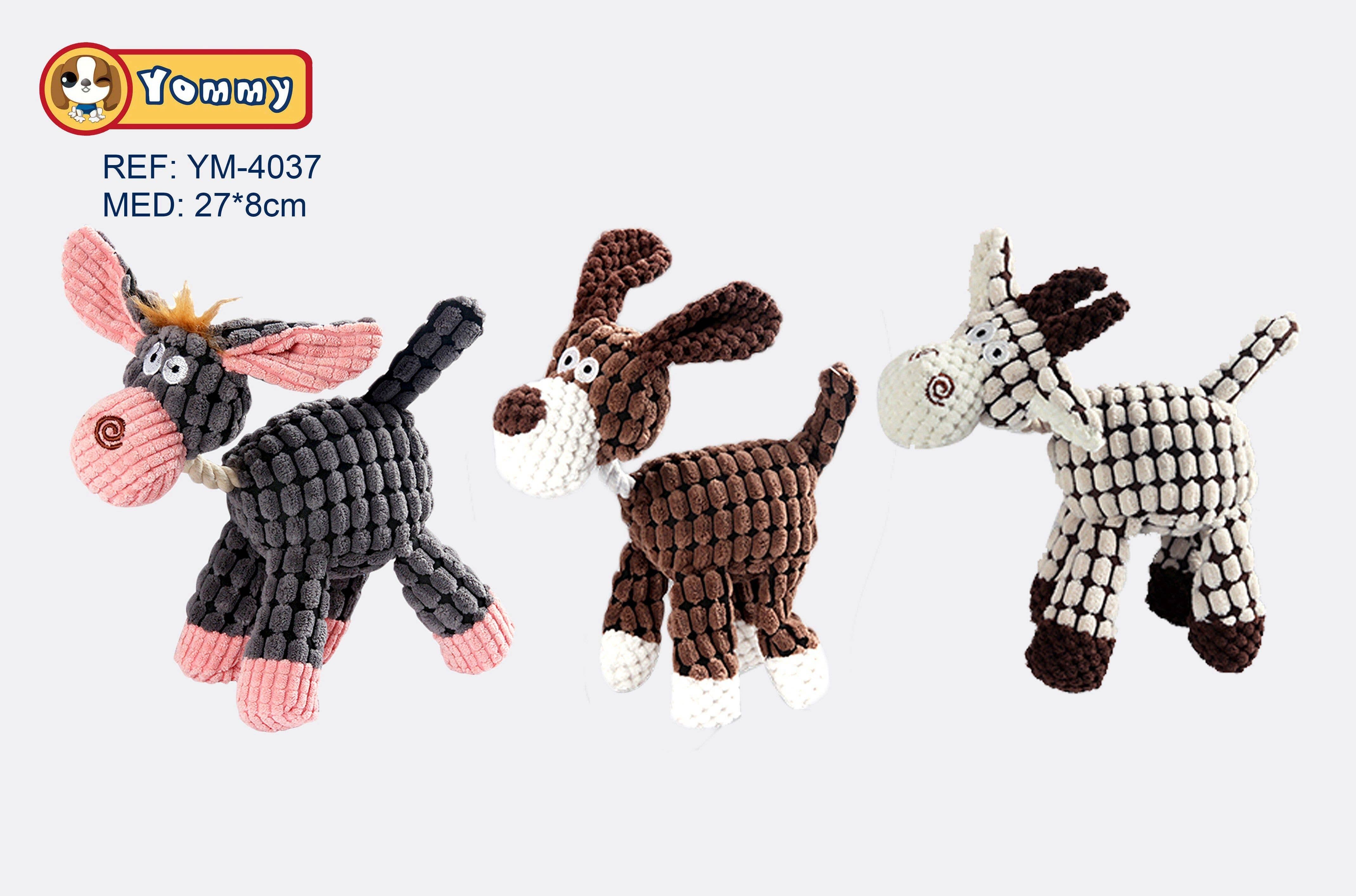 Peluche De Juguete Para Mascotas Burro