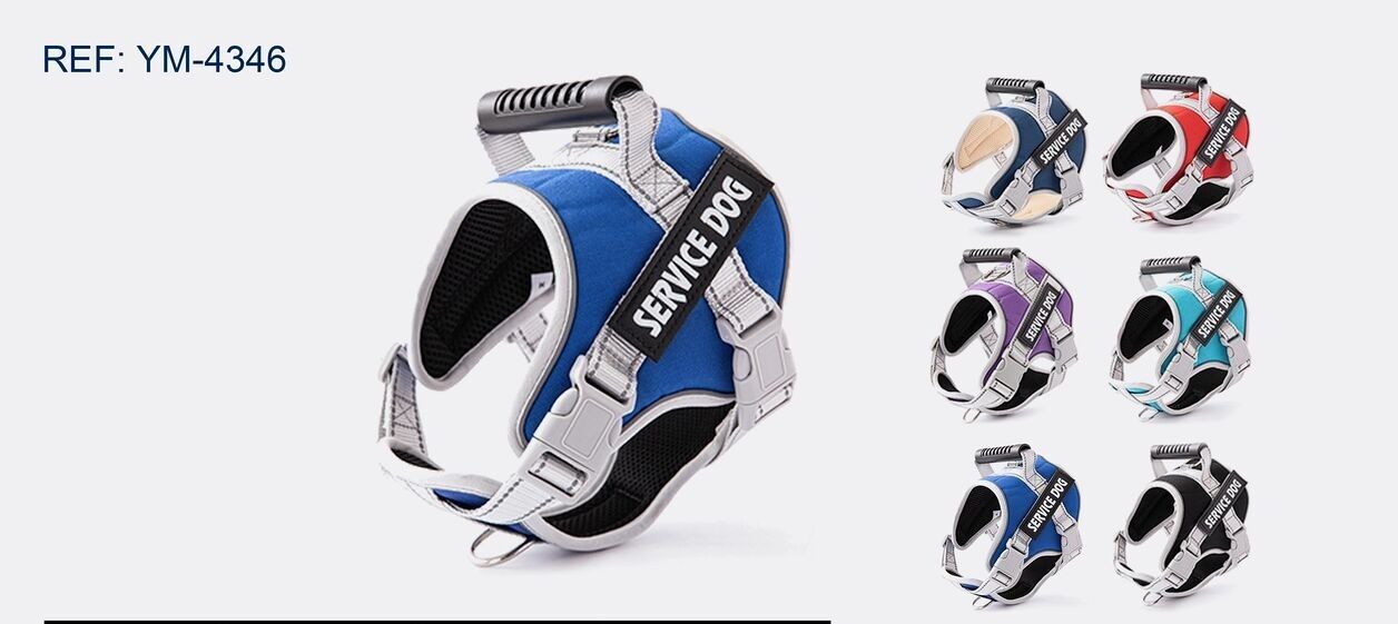 Arnes Para Perro Chaleco Acolchado Ajustable