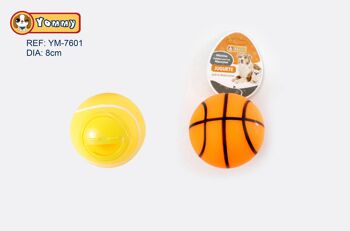 Juguete Vinilo Para Mascotas Pelotas Baloncesto 1