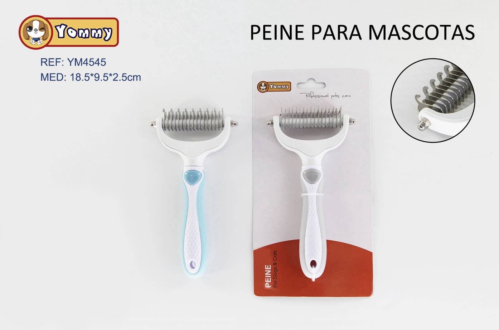 Peine Para Pelo Muerto De Mascotas Acero