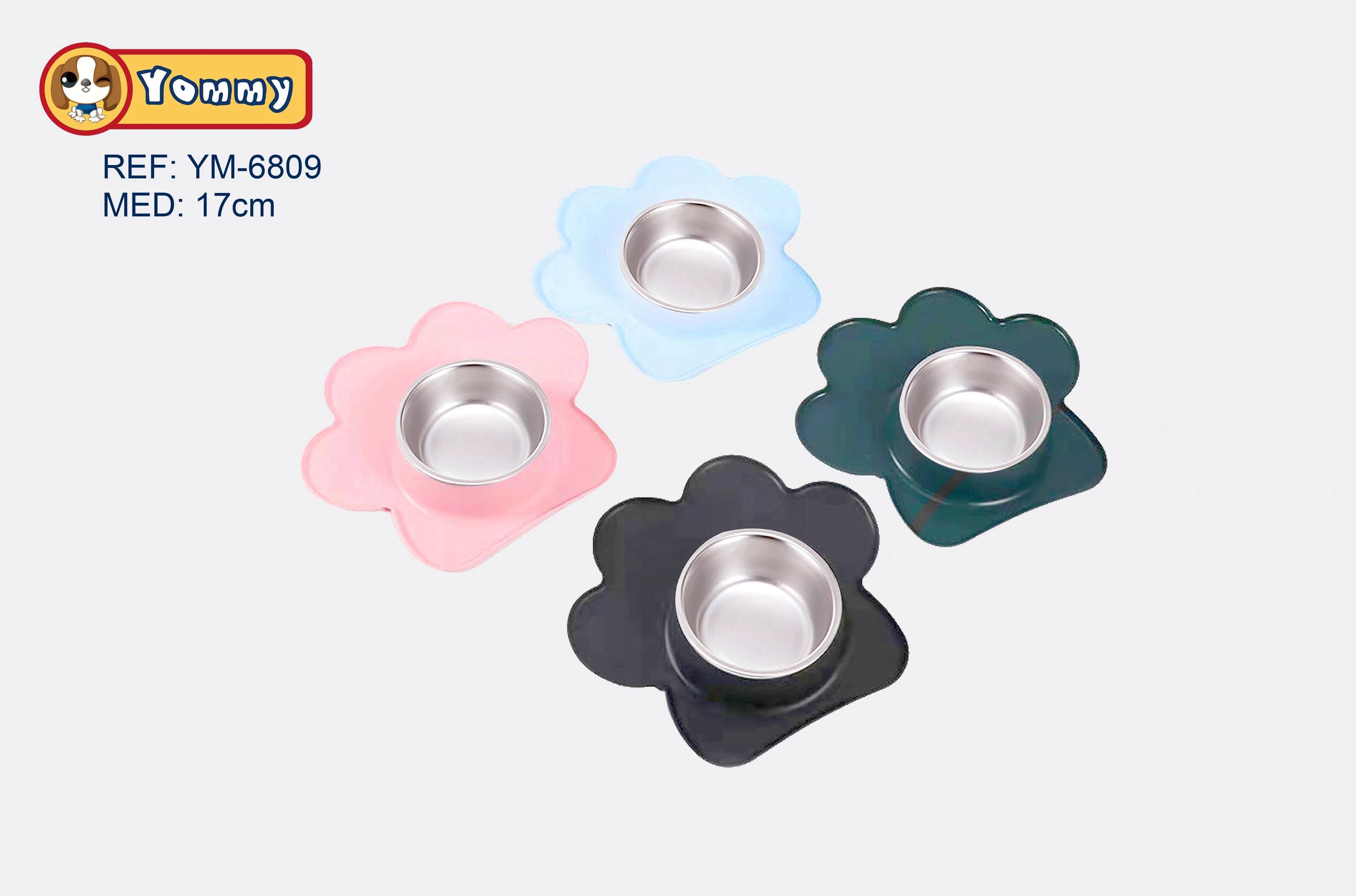 Comedero Para Mascotas Forma De Huella