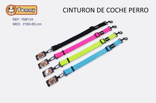 Cinturon De Coche Perro (4 Color)