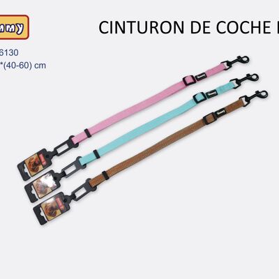 Cinturon De Coche Perro (3 Color)