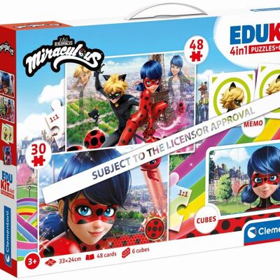 Edukit 4 in 1 Miraculous – Box