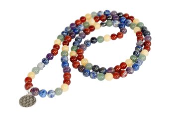 7 Chakra Beads Mala Bracelet, 108 Prayer Beads Necklace 8