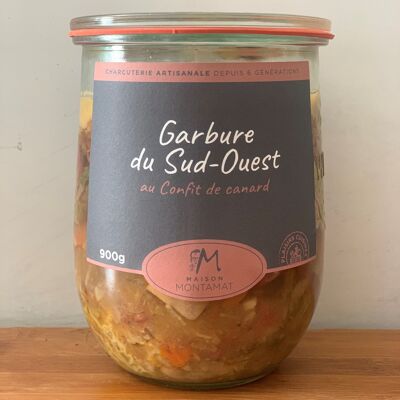 South-West garbure with duck confit