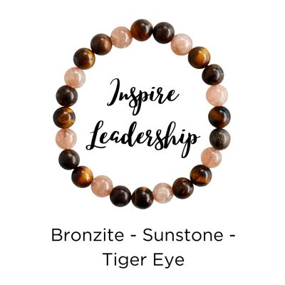 Inspire LEADERSHIP Crystal Bracelet (Strength and Creativity