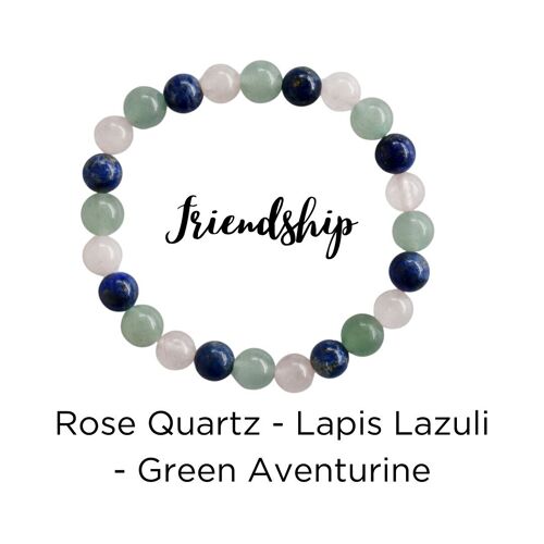 Strengthen FRIENDSHIP Crystal Bracelet, Crystals Gifts