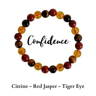 Pulsera de Cristal Boost CONFIDENCE (Confianza, Conciencia)